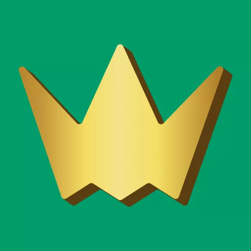The distinctive CrownGreen logo set against a backdrop of secure online transactions, symbolizing trust and reliability